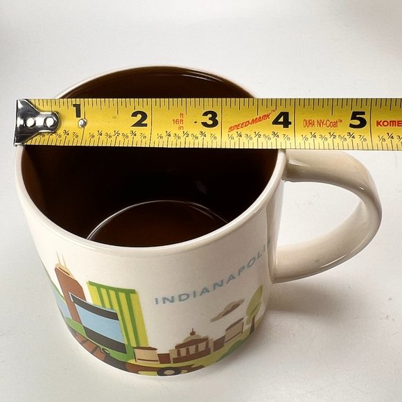 Starbucks You Are Here Indianapolis Coffee Tea Mug Cup 14 oz 2014 - Picture 14 of 14